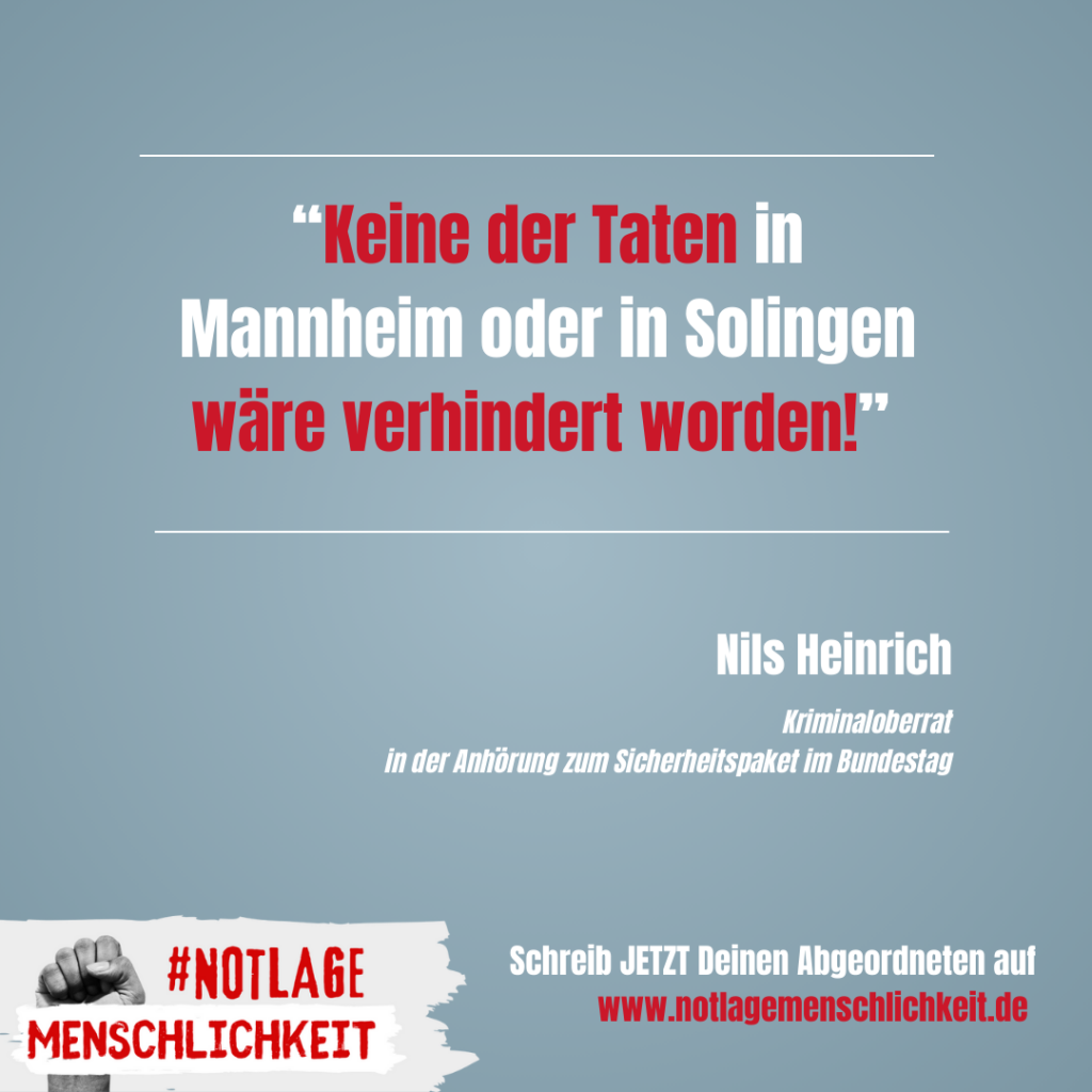 #NotlageMenschlichkeit